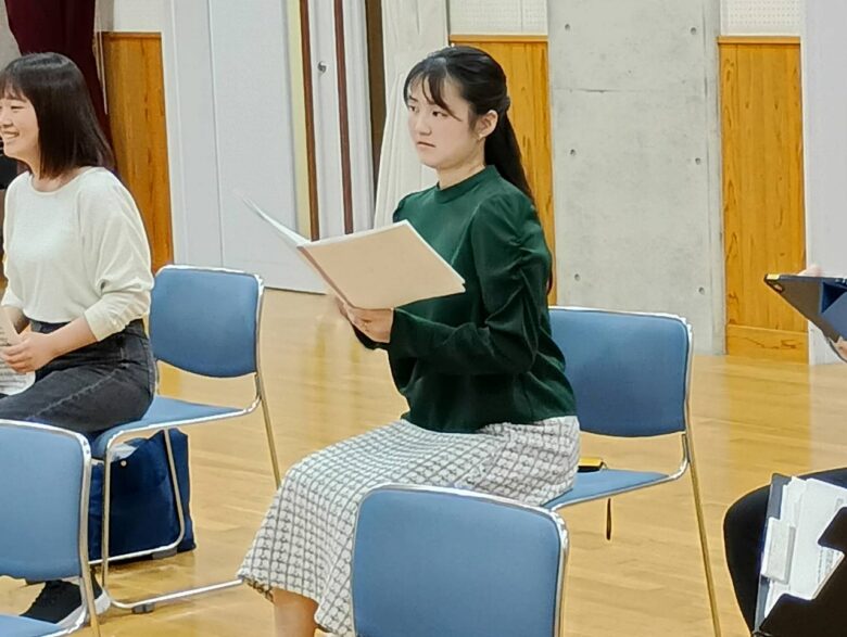 田谷さんの、音取りの様子