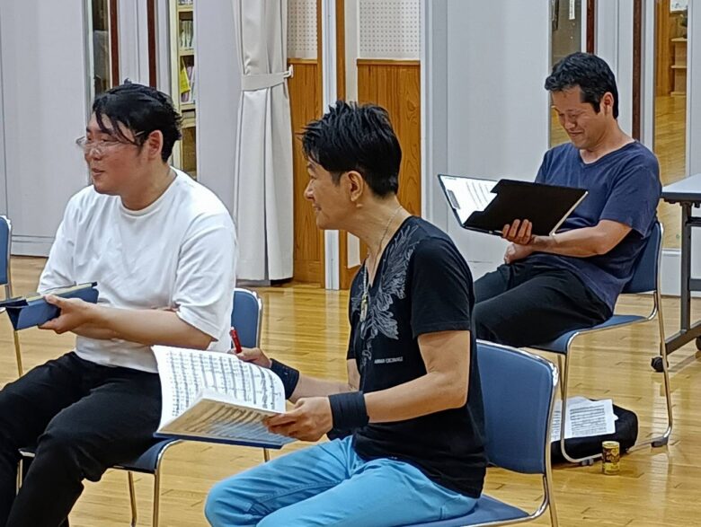 （今日の）男声の皆さん