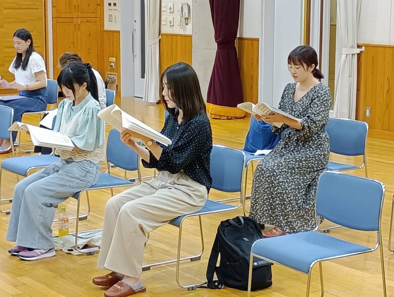 （今日の）ソプラノとアルトのみなさん